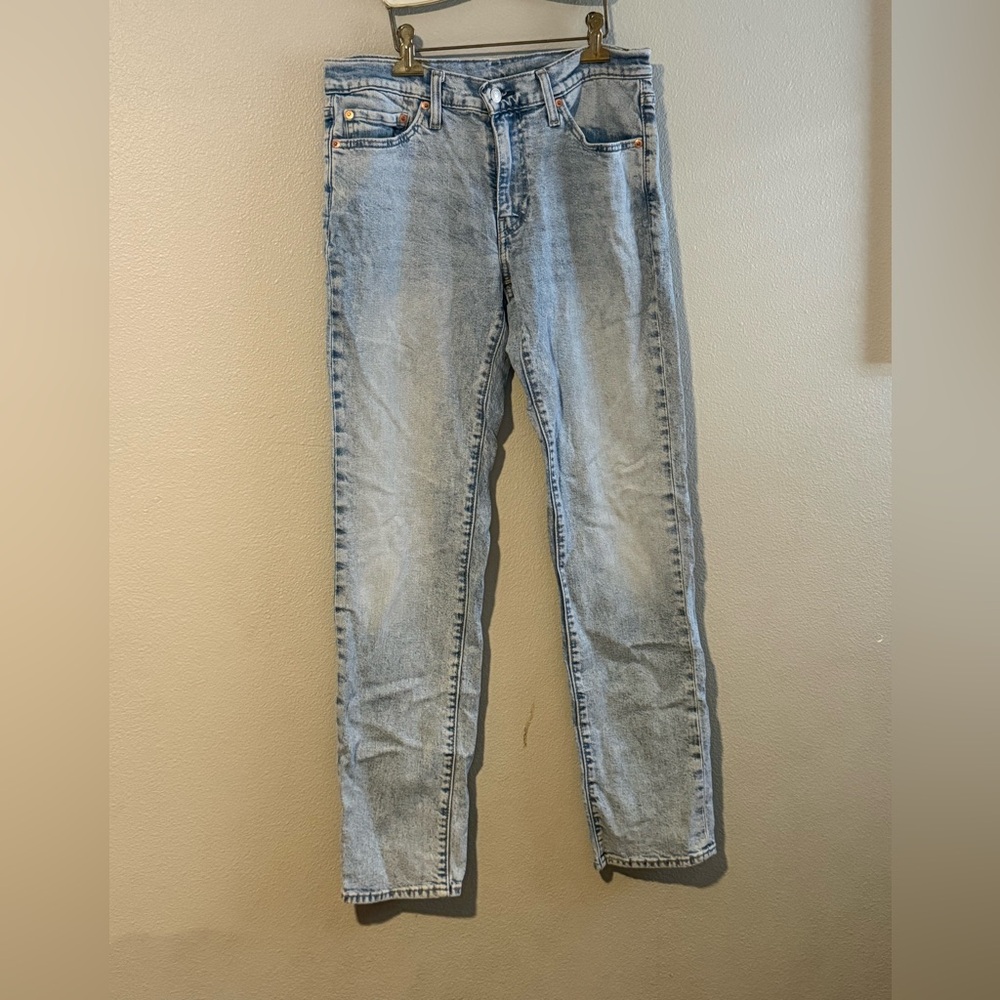 Levi's 511 Faded Blue Straight Leg Jeans